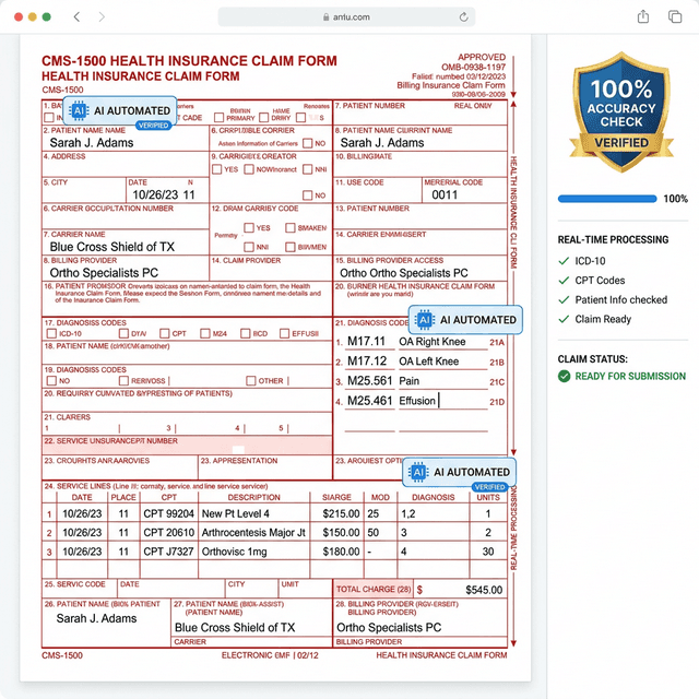 Auto CMS-1500